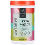 Natreve Keto Grass-Fed Whey Marine Collagen French Vanilla Wafer Sundae