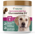 NaturVet Glucosamine DS Maintenance Joint Care for Dogs