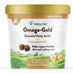 NaturVet Omega-Gold Plus Salmon Oil For Dogs & Cats