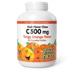 Natural Factors 100% Natural Fruit Chew C Tangy Orange