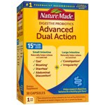 Nature Made Advanced Dual Action Digestive Probiotics