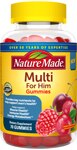 Nature Made Multi For Him Gummies Cherry & Mixed Berry