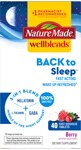 Nature Made Wellblends Back to Sleep Melatonin (1mg) - L Theanine GABA Berry