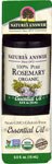Nature's Answer Organic Rosemary Essential Oil