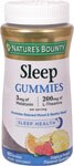 Nature's Bounty Sleep Gummies Tropical Punch