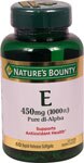 Nature's Bounty Vitamin E Pure dl-Alpha