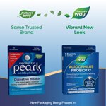 Nature's Way Probiotic Pearls Acidophilus with 1 Billion Live Cultures