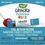Nature's Way Umcka Coldcare For Kids FastActives Powder Cherry