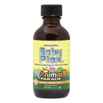 NaturesPlus Animal Parade Baby Plex Multivitamin Liquid Drops Sugar-Free Natural Orange