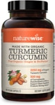 Naturewise Turmeric Curcumin Plus Organic Ginger & BioPerine