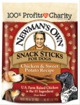 Newman's Own Newman's Own Snack Sticks for Dogs Chicken & Sweet Potato
