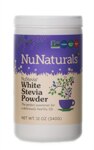 NuNaturals NuStevia™ White Stevia Powder™