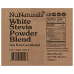 NuNaturals NuStevia™ White Stevia Powder