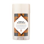 Nubian Heritage Cruelty-Free 24-Hour African Black Soap with Shea Butter Natural Deodorant Stick