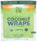 Nuco Organic Coconut Wraps Moringa