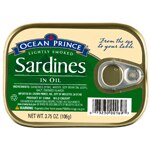 Ocean Prince Lightly Smoked Sardines In Oil