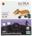 Olyra Breakfast Biscuits Greek Yogurt Blueberry