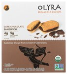 Olyra Organic Breakfast Biscuits Dark Chocolate