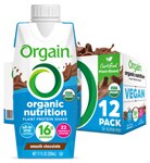 Orgain Organic Nutrition Vegan All-In-One Protein Shake Smooth Chocolate