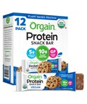 Orgain Organic Protein Bar Chocolate Chip Cookie Dough