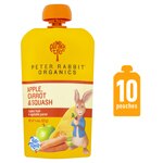 Peter Rabbit Organics Organic Puree Pouch Apple Carrot & Squash