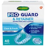 Polident Pro Guard & Retainer Daily Cleanser Tablets