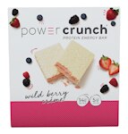 Power Crunch Protein Energy Bars Wild Berry Creme