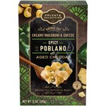 Private Selection Bronze Cut Creamy Macaroni & Cheese Spicy Poblamo with Aged Cheddar