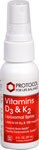 Protocol For Life Balance Vitamins D3 & K2 Liposomal Spray