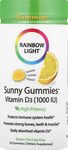 Rainbow Light Sunny Gummies Vitamin D3 Yummy Lemon