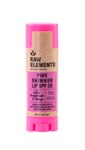 Raw Elements Pink Lip Shimmer SPF 30