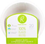 Repurpose Bagasse Bowls 16-oz.