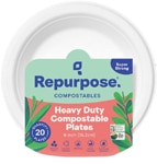 Repurpose Compostable Plates 6 inch White