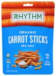 Rhythm Superfoods Organic Carrot Sticks Gluten Free Sea Salt