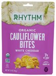 Rhythm Superfoods Organic Cauliflower Bites White Cheddar