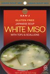 San-J All Natural Traditional Japanese Instant Soup White Miso