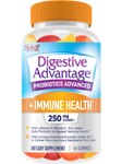 Schiff Digestive Advantage Gummies Probiotics + Immune Health Vitamin C Zinc