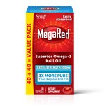 Schiff MegaRed Superior 3X Extra Strength Softgels Omega 3 Supplement