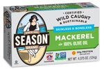 Season Mackerel Skinless & Boneless in Olive Oil