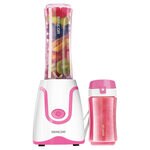 Sencor Smoothie Blender & Bottles - White-Pink