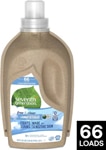 Seventh Generation Concentrated Liquid Laundry Detergent 66 Loads Free & Clear