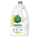Seventh Generation Dishwasher Detergent Liquid Gel Lemon Scent