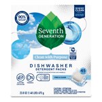 Seventh Generation Dishwasher Detergent Packs Free & Clear