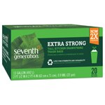 Seventh Generation Kitchen Garbage Bags Extra Strong 13 Gallon