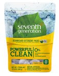 Seventh Generation Lemon Dishwasher Detergent Packs with Essential Oils
