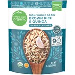 Simple Truth Organic 90 Second 100% Whole Grain Brown Rice & Quinoa Garlic