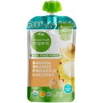 Simple Truth Organic Baby Food Puree Level 2 Banana Orange Pineapple Chickpea