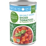 Simple Truth Organic Diced Tomatoes in Tomato Juice No Salt Added