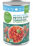 Simple Truth Organic Petite Diced Tomatoes No Salt Added