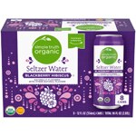 Simple Truth Organic Seltzer Water Blackberry Hibiscus